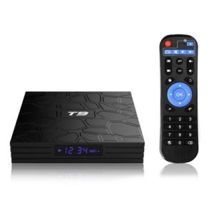 Android Tv Box T9 - 4Go RAM - 32 Go ROM - Android 9 - Noir